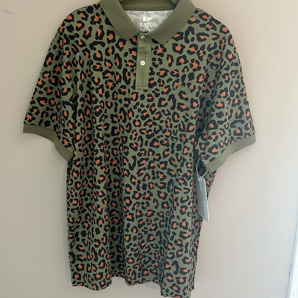 Radda golf shirt size large *fits like xl* NWT